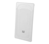 Mori 2A CPP13 Gastronorm Coperchio Polipropilene, 1/3 GN, Hierro, Trasparente/Bianco
