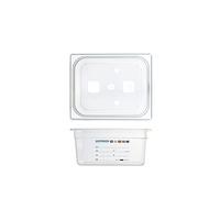 H&H Gastronorm in Polipropilene HACCP GN1/2 cm 32x26x15 h Made in Italy