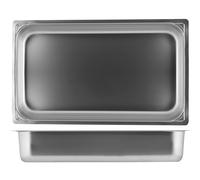 MORI 2A Teglia A Bordo Piano Gastronorm In Acciaio Inox Cm 53X6,50X32,50