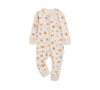 Mori MORI Beach Day Tutina da notte super morbida con cerniera reversibile 8692cm crema