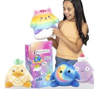 Moriah Elizabeth Blob Universe - Peluche classico misterioso, 28 cm, canale artigianale YouTube, 1 di 4 possibili, da abbracciare, prodotto ufficiale
