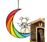 Morial - Regalo colorato per la perdita di animali domestici | Simpatia Keepsake Ornamento per gli amanti dei cani, Tributo decorativo per la casa, proprietari di animali in lutto, Display di memoria