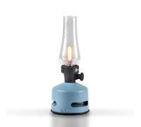 MoriMori - Lampada di design con altoparlante (blu sky)