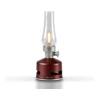 MoriMori - Lampada di design con altoparlante (rosso raspberry)
