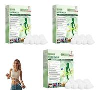 Moringa - Cerotti per la perdita di peso, 10 in 1, con nanocroneedle, cerotto metabalance, gestione metabolica delicata, cerotti naturali alla moringa per tutti i tipi di pelle (3 scatole)