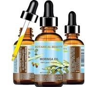 MORINGA OIL . 100% Pure / Natural / Undiluted Cold Pressed Carrier Oil. 0.5 Fl.oz.- 15 ml. For Skin, Hair, Lip and Nail Care. "Moringa Oil is a nutrient dense, high in palmitoleic, oleic and linoleic acids, moisturizing fatty acids and vitamins A, C and E."
