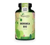 Moringa Oleifera Biologica 10 mg per compressa 180 compresse (3 Mesi) 2% di