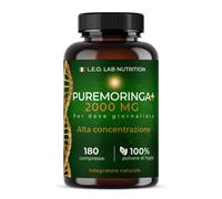 Moringa Oleifera Pura 2000mg 180 Compresse Fonte Naturale Di Vitamine E Minerali