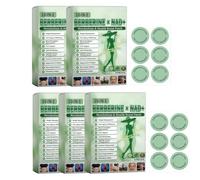 Moringa x Berberine Patch 10 in 1 Nano Microneedle Dimagrante Ingredienti Naturali, Facile da applicare, Invisibile sotto i vestiti, Ideale per Uomo e Donna