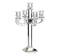 Morinvest Candelabro in Cristallo, 5 Bracci, 45 cm di Altezza, Elegante Design