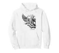 Morire con Onore Warrior Angel Wings Skull Felpa con Cappuccio