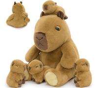 MorisMos Capybara - Peluche XXL con bambino nella pancia, idea regalo per bambine