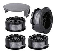 Moritale Bobine Filo per BOSCH UniversalGrassCut Rocchetti 18 18-26 18-260 F016800570 Decespugliatore Nylon Reflex (4 pezzi)