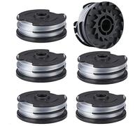 Moritale Bobine Rocchetti Filo per Parkside LIDL Akku PRTA 20-Li C3 A1 B2 PRT 550 A1 A3 PRT 300 A1 Decespugliatore Nylon Reflex (6 pezzi)