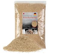 Moritz 0,85kg affumicatura farina di faggio fine 0,5-1 mm affumicatura I affumicatura a freddo di pesce carne salsicce formaggi verdure anche per barbecue I grill affumicatura patatine