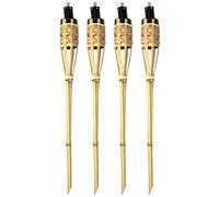 Moritz 4 fiaccole in bambù deluxe 90 cm, colore naturale