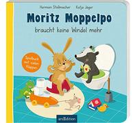Moritz Moppelpo braucht keine Windel mehr: Ein Spielbuch mit vielen Klappen