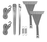 Moritz Nastro universale da campeggio, 2 x 4,8 m, per tende da sole a cassetta, binario per tenda da sole, camper, roulotte, protezione tempesta, corda di tensionamento