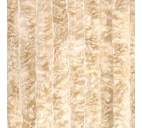 Moritz Tenda in ciniglia, 100 x 230 cm, beige e bianco, come zanzariera per campeggio, roulotte