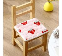 Morkite - Cuscini per sedia rotondi, cuscini per bambini, morbidi e comodi, antiscivolo, con nastri, per sedia da giardino, per interni ed esterni