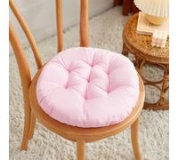 Morkite Cuscini per sedie da giardino, confezione da 4 cuscini rotondi, per sedie da terrazza, cucina, patio, balcone, soggiorno, 40 x 40 cm, per decorazione interna o esterna