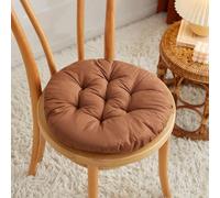 Morkite Cuscini per sedie da giardino, confezione da 4 cuscini rotondi, per sedie da terrazza, cucina, patio, balcone, soggiorno, 40 x 40 cm, per decorazione interna o esterna
