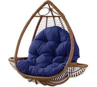 Morkite Cuscino per Sedia a Forma di Uovo,Cuscino per Poltrona sospesa,Cuscino per Sedia in Rattan,Cuscino Integrato,Varie opzioni di Colore,Adatto per Giardini Esterni, altalene Interne, divani