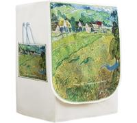 Morkite Pittura Copertura Lavatrice per Esterno per Lavatrici e Asciugatrice, Copri Lavatrice Esterni, Impermeabile Antipolvere Coprilavatrice da Esterno con Aperture Frontali Protezione Solare