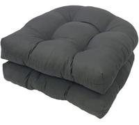 Morkite Set di 2 cuscini per sedia, per schienale, 48 x 48 cm, adatti per esterni