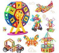 morkka Blocchi Magnetici 82 Pezzi - Iniziazione STEM 3D +3