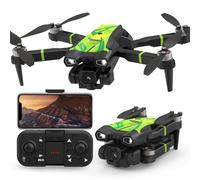 Morlyrctooy M18 Mini Drone Pieghievole con Fotocamera 4K Motore Brushless Quadricottero RC per Adulti Decollo/Atterraggio con Un Tasto Acrobazie 3D