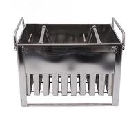 Mormo pop di ghiaccio meccanico commerciale in acciaio inossidabile stampi per gelati per la casa e commerciale durevole riutilizzabile dero -te faffe pop lolly 30pc set con
