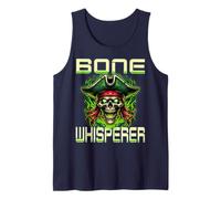 Mormoratore d’Ossa Teschio Pirata Halloween Canotta