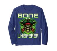 Mormoratore d’Ossa Teschio Pirata Halloween Maglia a Manica