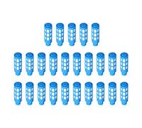 Mormori pneumatici in plastica Dispositivo di silenziamento a prova di esplosione resistente all'alta pressione per valvole ad aria Strumenti di cilindri blu g1/8 g1/4 g3/8 g1/2 (25pcspsu-03