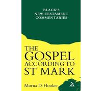 Morna D. Hooker Gospel According To St. Mark (Tascabile)