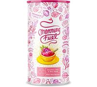 Morning Fuel | Breakfast Smoothie Bowl | Porrige di Avena con Bacche Selvatiche e Mate | per una Colazione Sana, Vegana e Ricca di Nutrienti | Sostituto Pasto, Proteine in Polvere | Alpha Foods