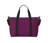 Morning Glory, borsa da viaggio con stampa viola, borsa a tracolla per palestra, weekend e viaggi d'affari, leggera