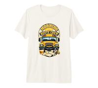Morning Route Crew Cruscotto Bus Maglietta Premium