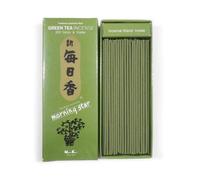 Nippon Kodo Morning Star-Green Tea Incensi Giapponesi, resine, Verde, Taglia Unica, 200 unità
