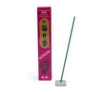 MORNING STAR - Incenso Giapponese in Stick - 50 Bastoncini a Confezione (ROSA X2)
