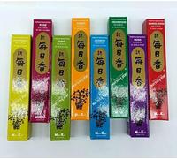 MORNING STAR - Incenso Giapponese in Stick Nippon Kodo - 50 Bastoncini a Confezione (SET DI 8 FRAGRANZE)