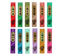 Morning Star Nippon Kodo Incenso 12 Fragranze Assortite 12 Confezioni da 50 Bastoncini