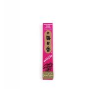 Morning Star Rosa - Incenso Giapponese Nippon Kodo con 50 Bastoncini e Porta in Ceramica - Profumo Floreale per Relax, Meditazione e Benessere