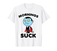 Morning Suck Dracula Maglietta