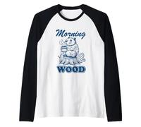 Morning Wood Beaver Maglia con Maniche Raglan