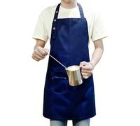 MORNITE Grembiuli artistici per dipingere ceramiche e ceramiche, grembiuli da cucina da uomo e donna, impermeabili, verde, blu navy, standard