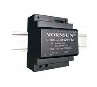 Mornsun - LI100-20B - 100 Watt 12 V - Alimentatori Guida DIN
