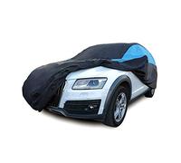 MORNYRAY Telo copriauto impermeabile per tutte le condizioni climatiche, antineve e protezione UV, antivento, universale, per SUV (lunghezza 203-530 cm, blu)