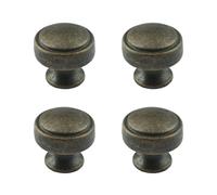 MOROBOR 4 pomelli adesivi per armadietti, in bronzo, autoadesivi, per cucina, multifunzionali, in lega di zinco, per finestre, armadi, armadi